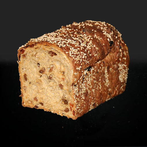 Afbeelding van Spelt noten rozijnenbrood half