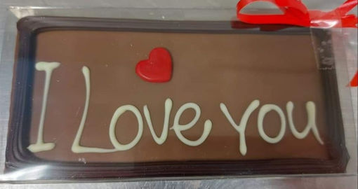 Afbeelding van chocolade tablet