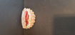 Afbeelding van Roomflap met verse aardbeien