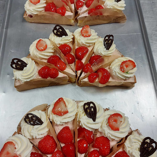 Afbeelding van Aardbeienvlaai