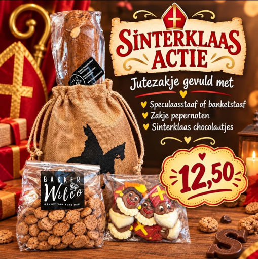 Afbeelding van gevulde jutezak